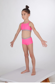 Doroteya pink swimsuit standing whole body 0002.jpg